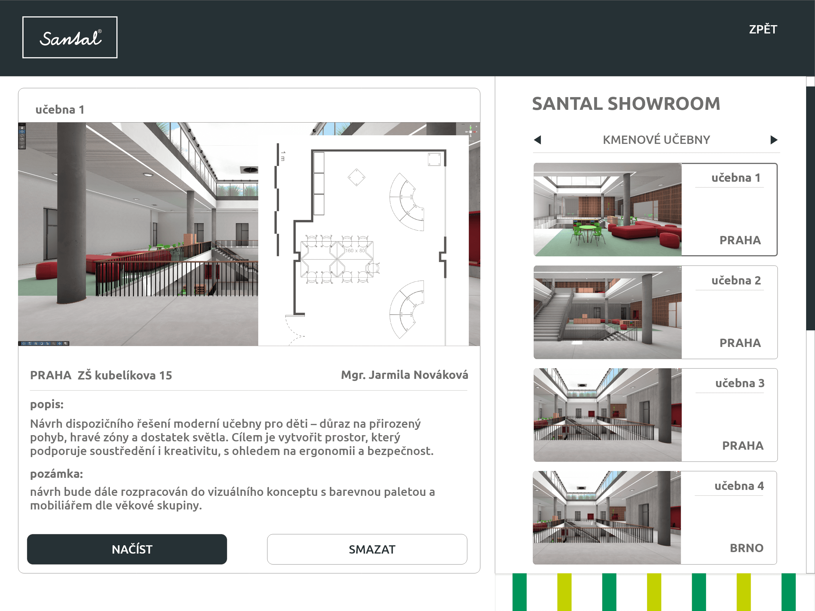 Kalibra aplikace - realistické zobrazení materiálů