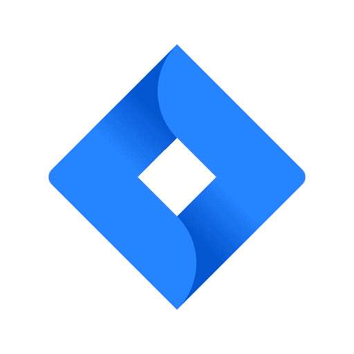 Blue square logo with rounded corners and a smaller inner square.