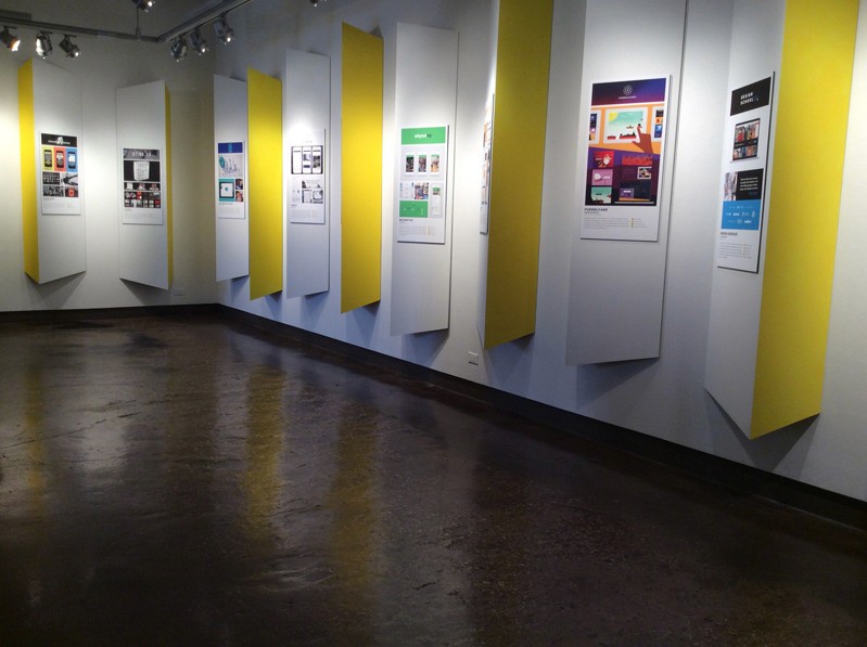 exhibition of website UI