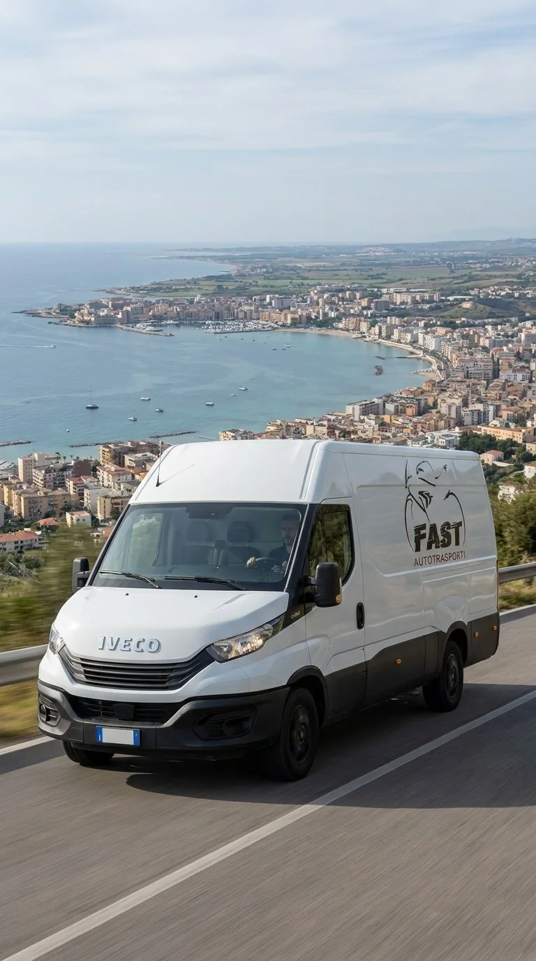 Furgone FAST per trasporto moto a Napoli