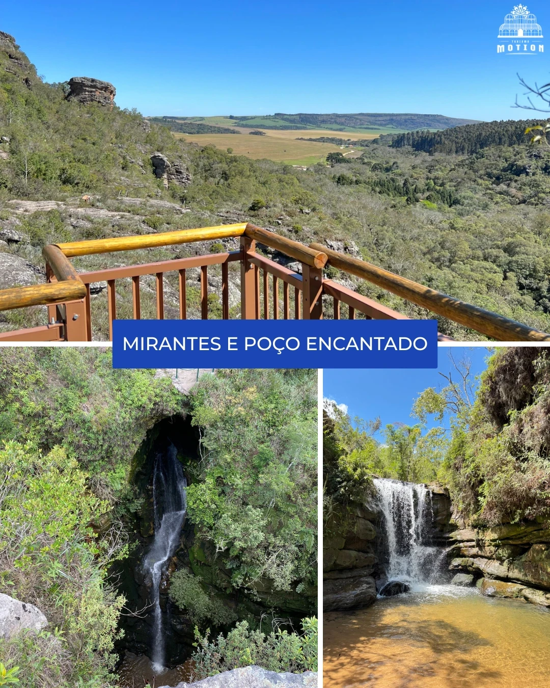 Mirantes e Poço Encantado  - Motion Turismo