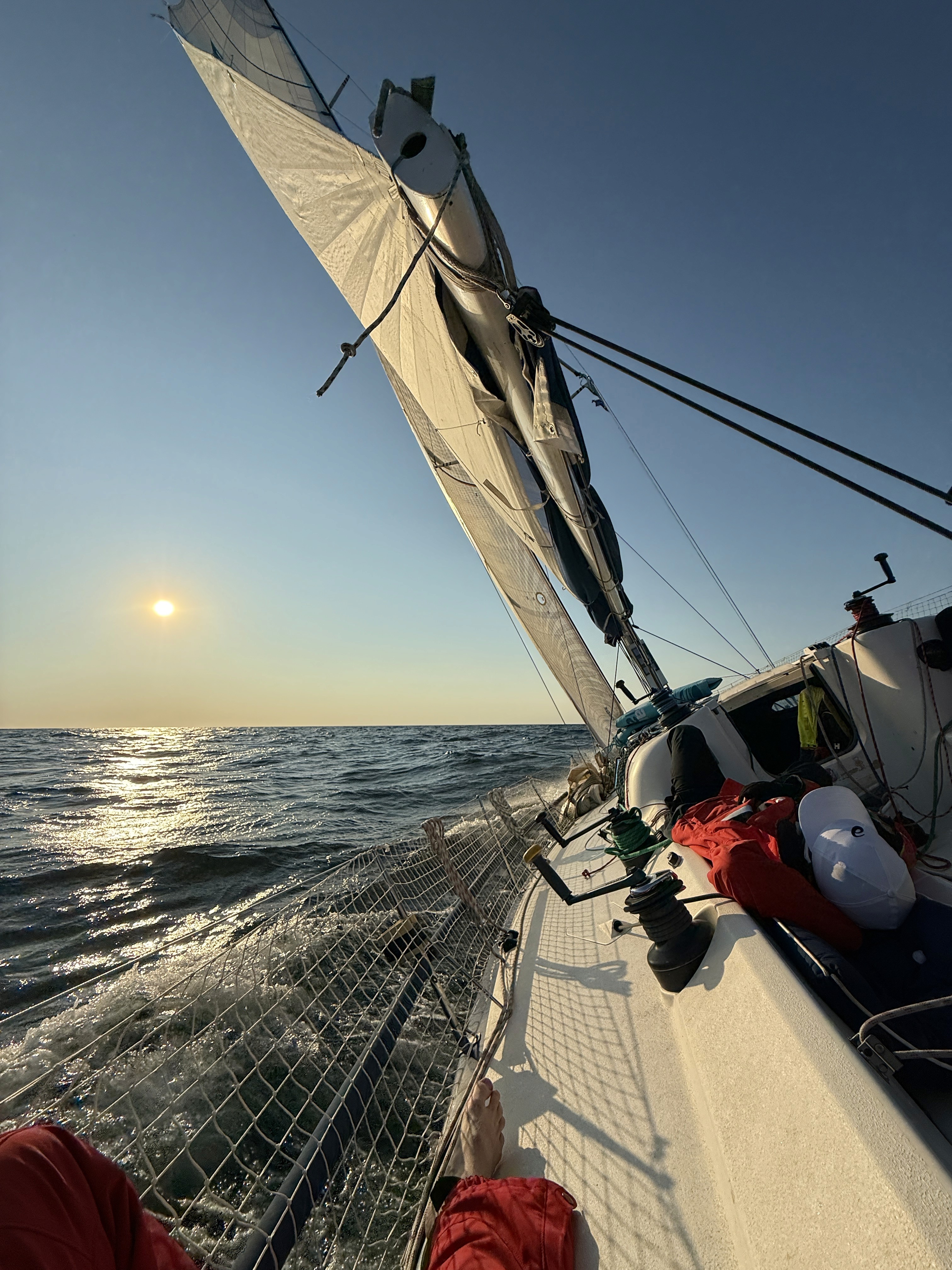 Crossing the baltic sea with a sailing boat