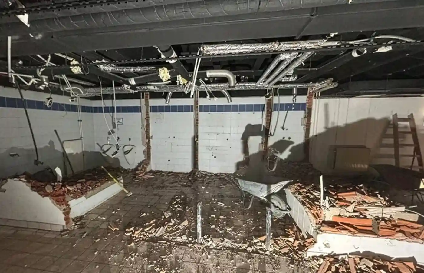 Rückbau im Gebäudeinneren – Abbrucharbeiten und Schuttentfernung