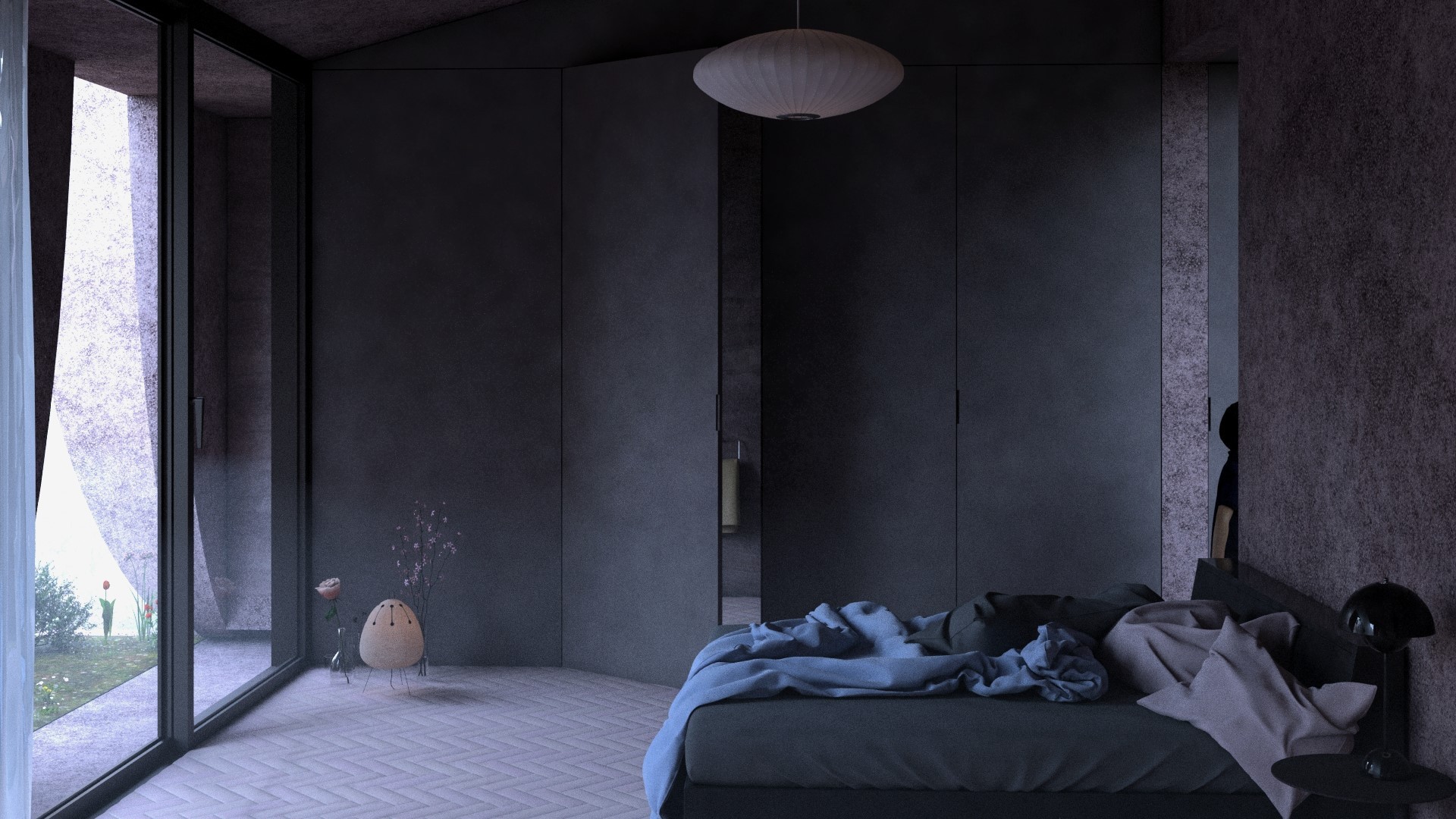 Mas en Provence chambre