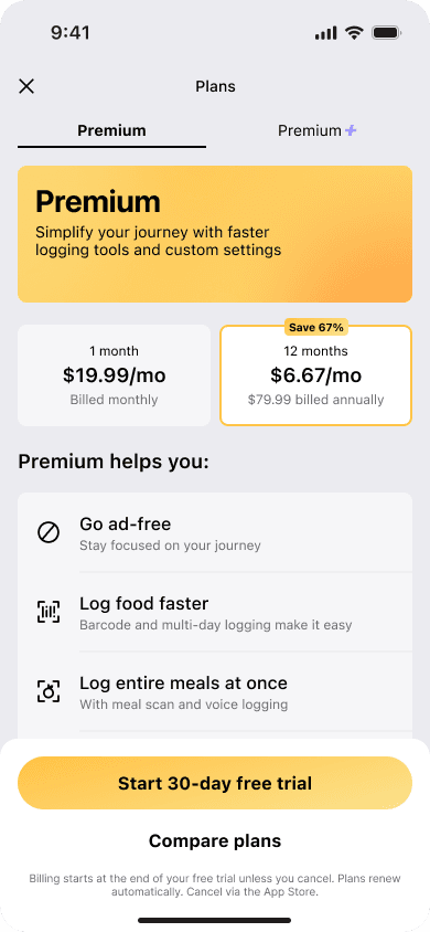App Screen with open sidebar