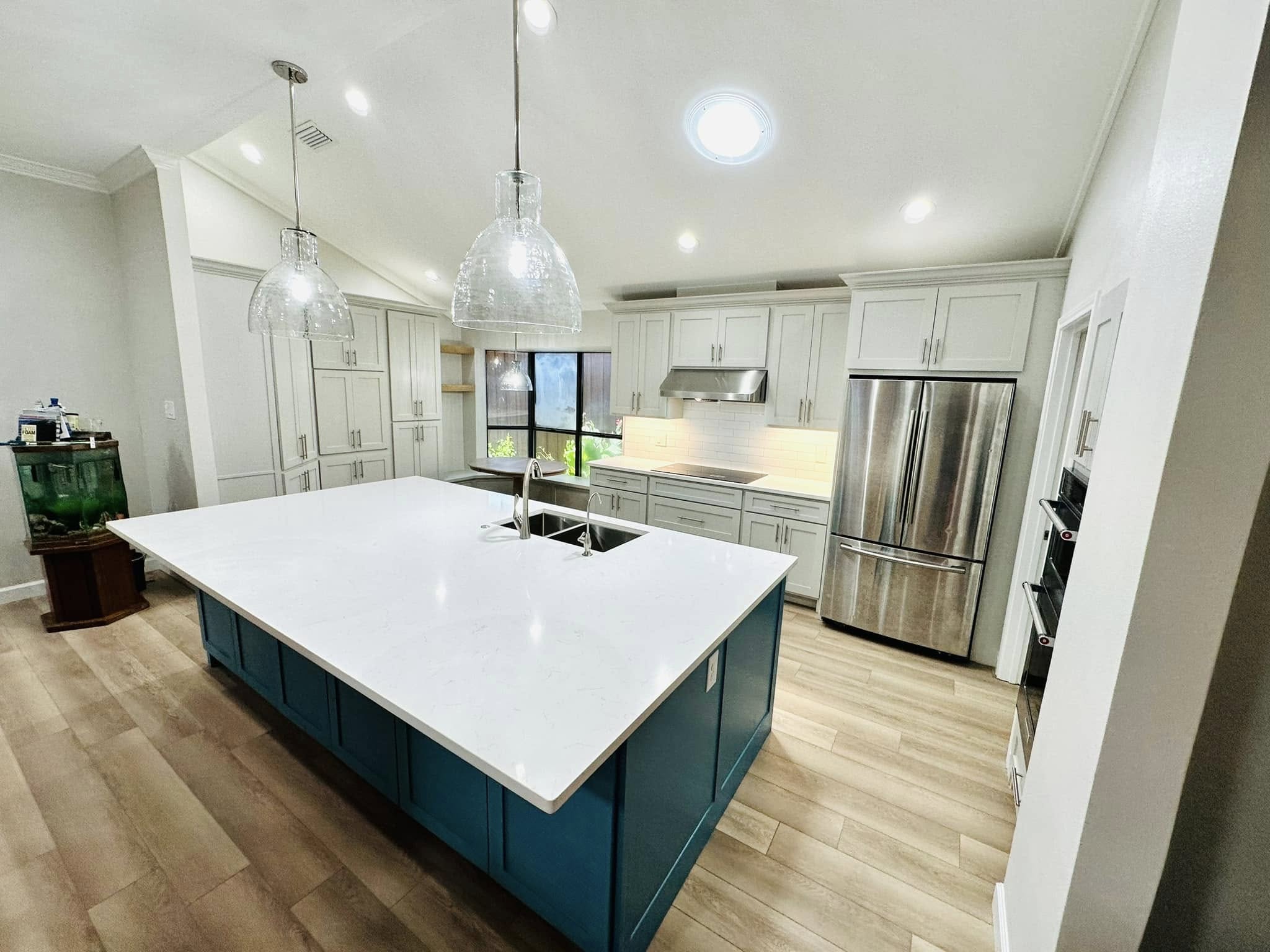 Kitchen After a Remodel In Plano