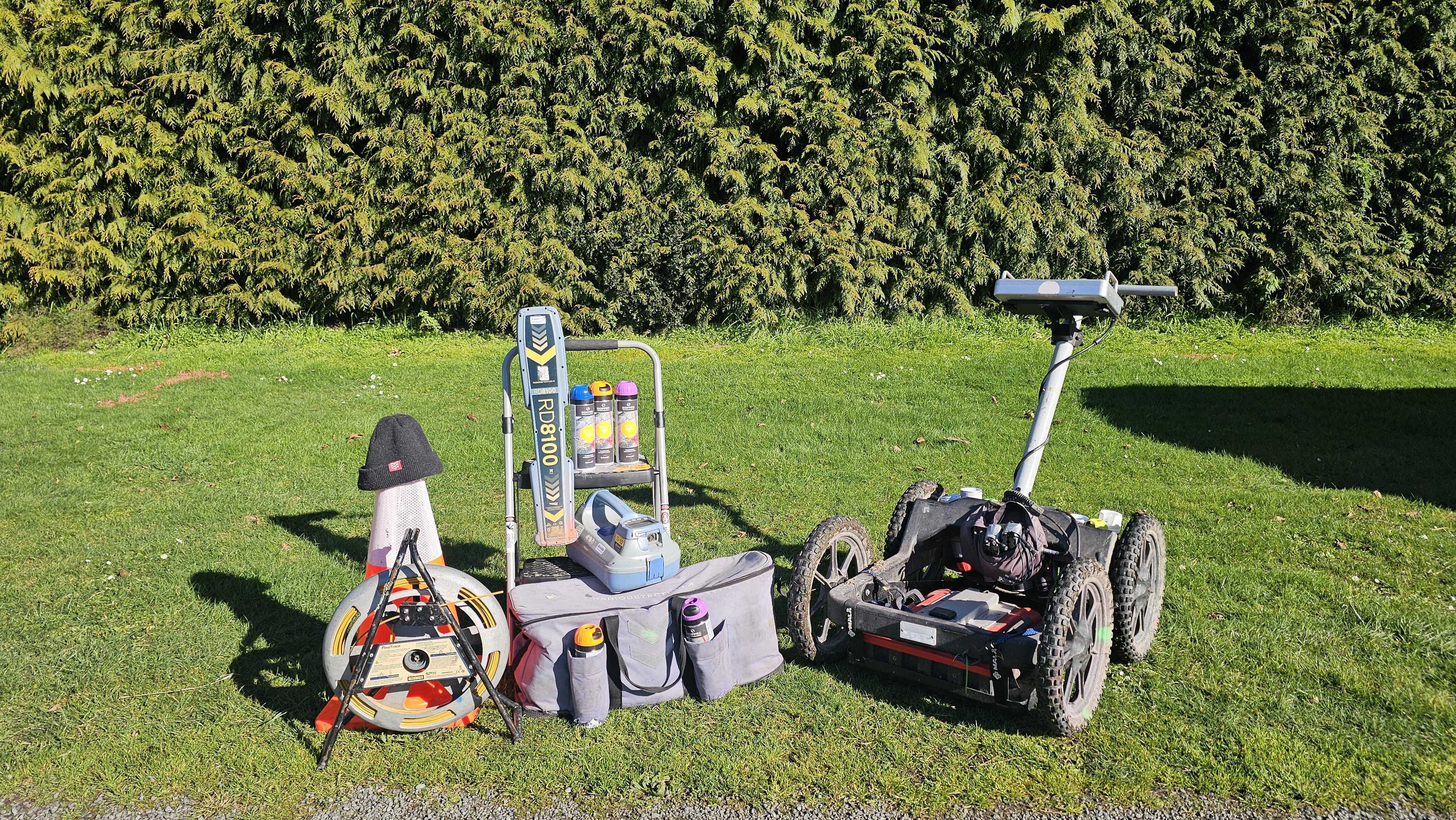 Utility locating GPR
