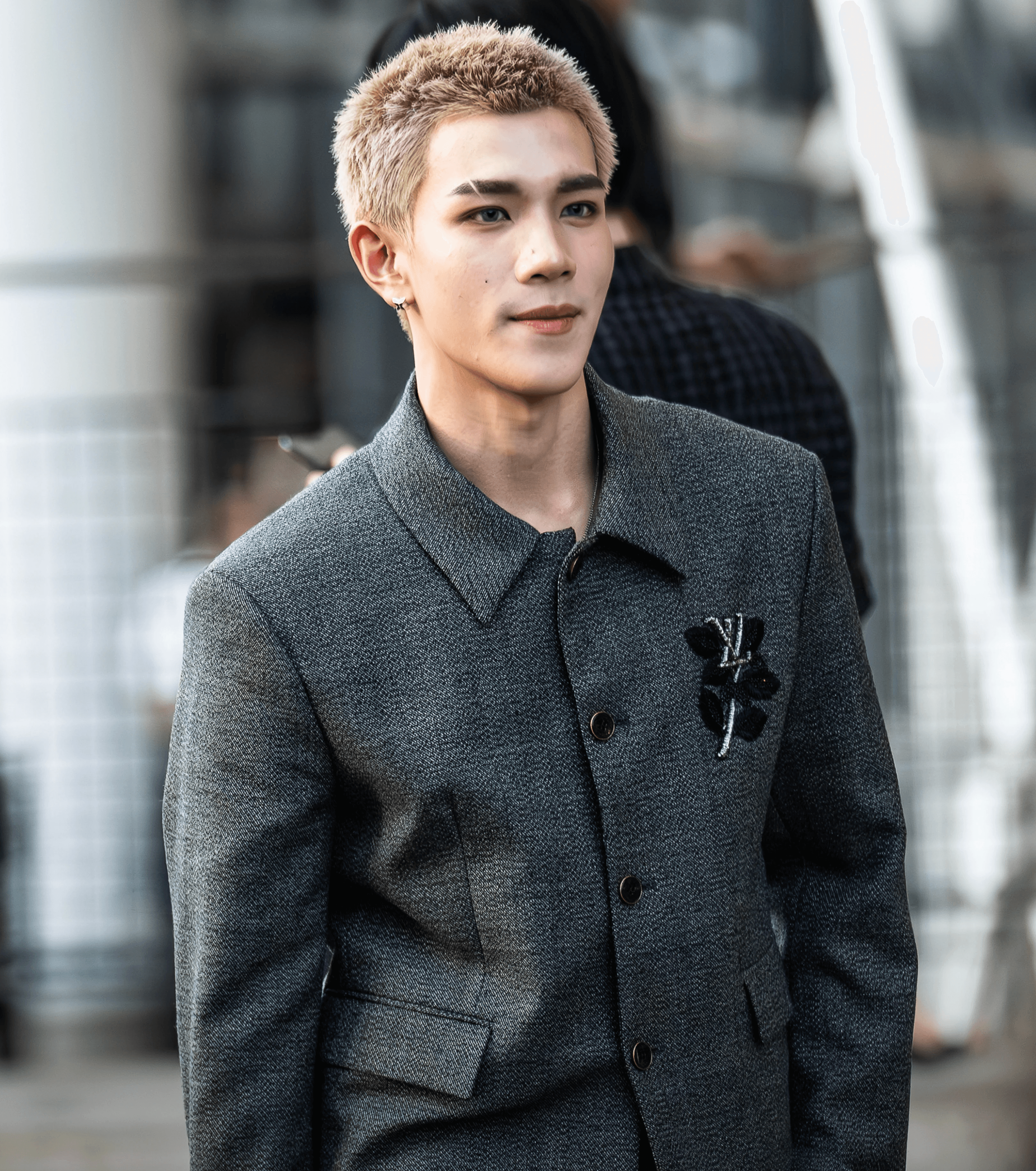 Fourth Nattawat at the Louis Vuitton Men's Spring-Summer 2026 show at Paris Fashion Week.