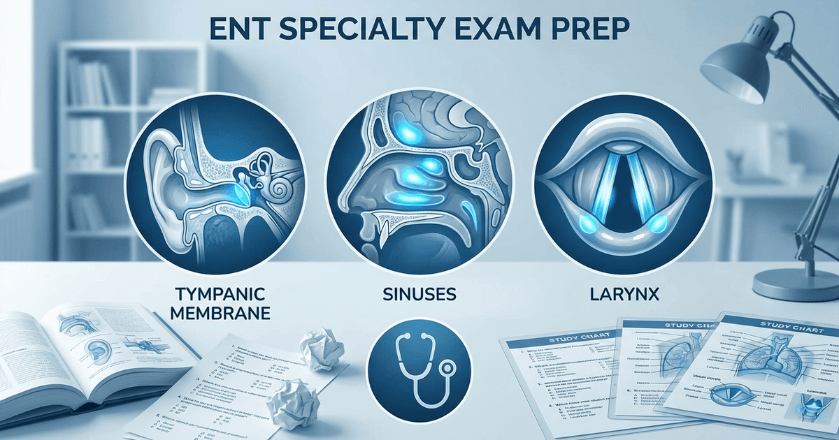 Cover: How to Study ENT for NEET PG 2026: High-Yield Topics, Image-Based Questions & Exam Strategy