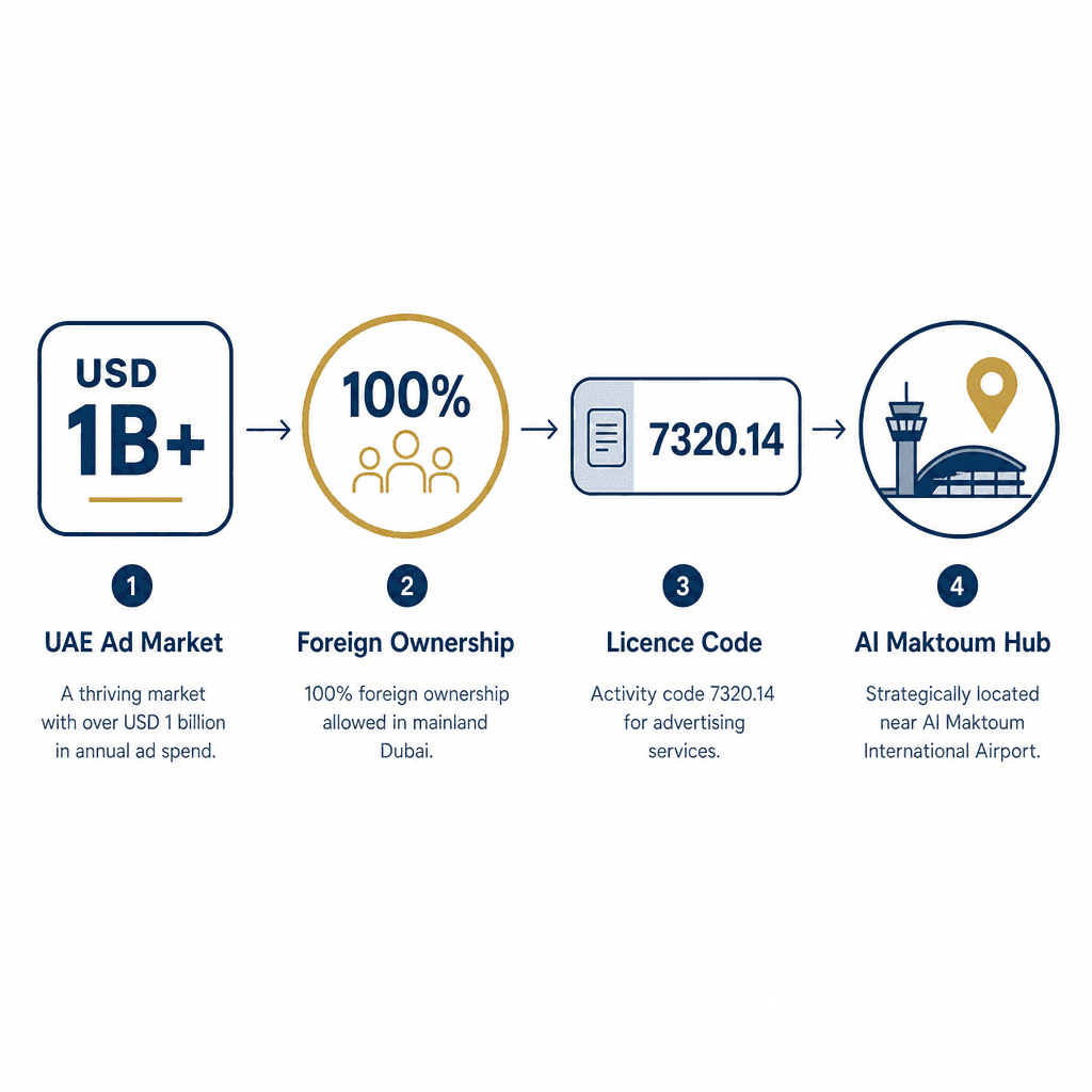 Infographic: Start a Media Consultancy Business in Dubai