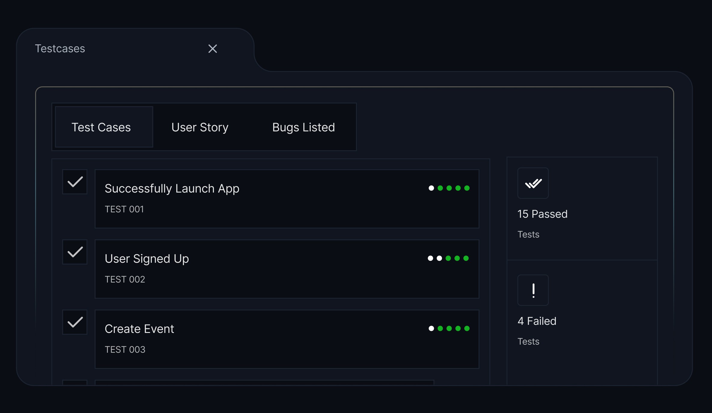 WebApp Screen Design