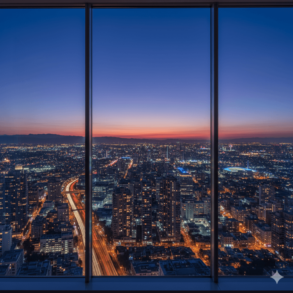 Sector 65 Gurugram apartment skyline view glass walls
