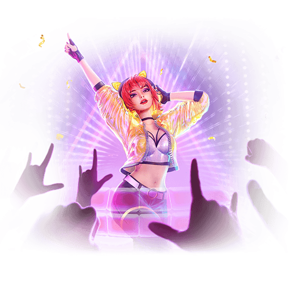 Rave Party Fever - visuel officiel PG Soft