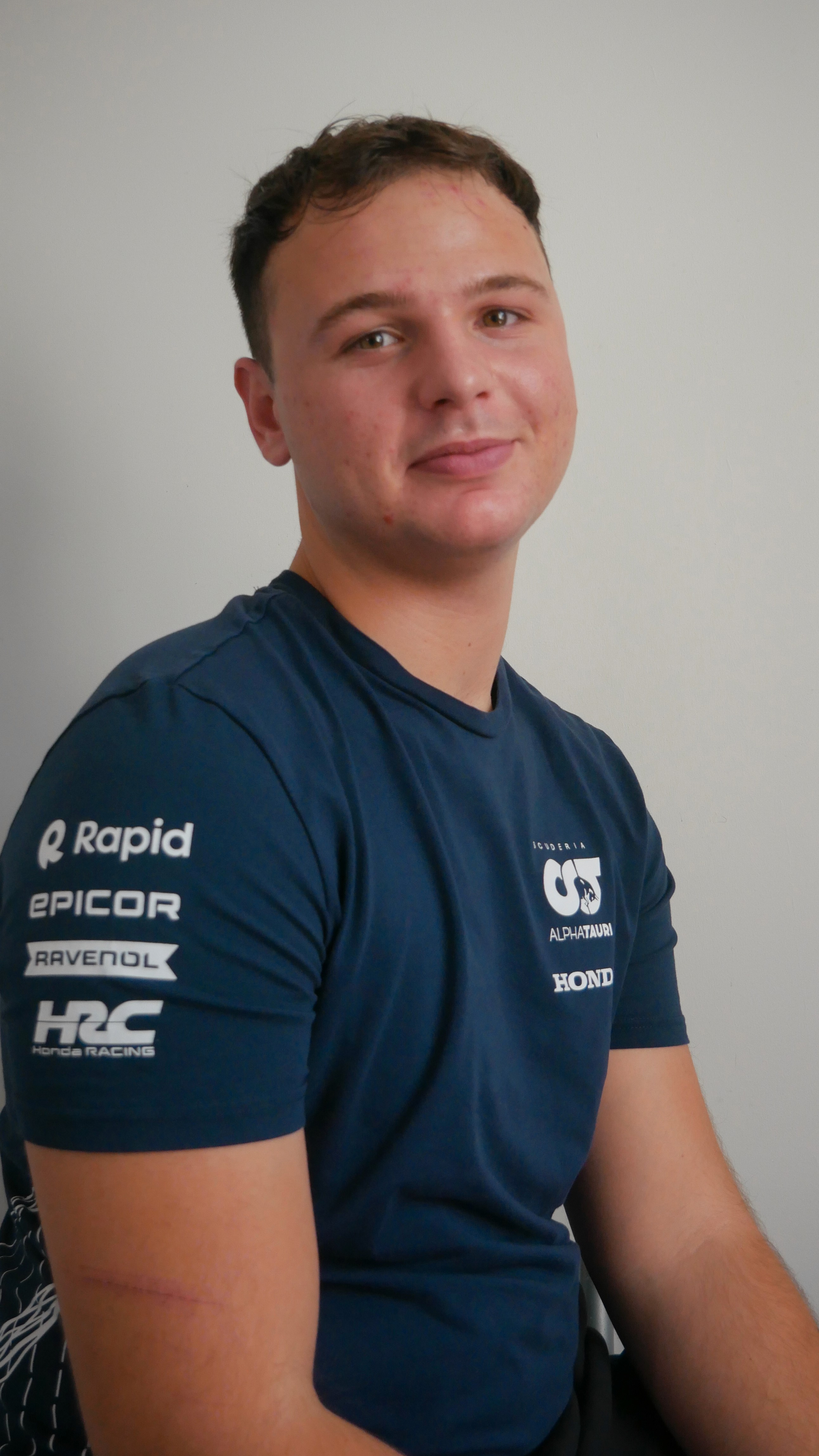 Portrait of portfolio creator – front view