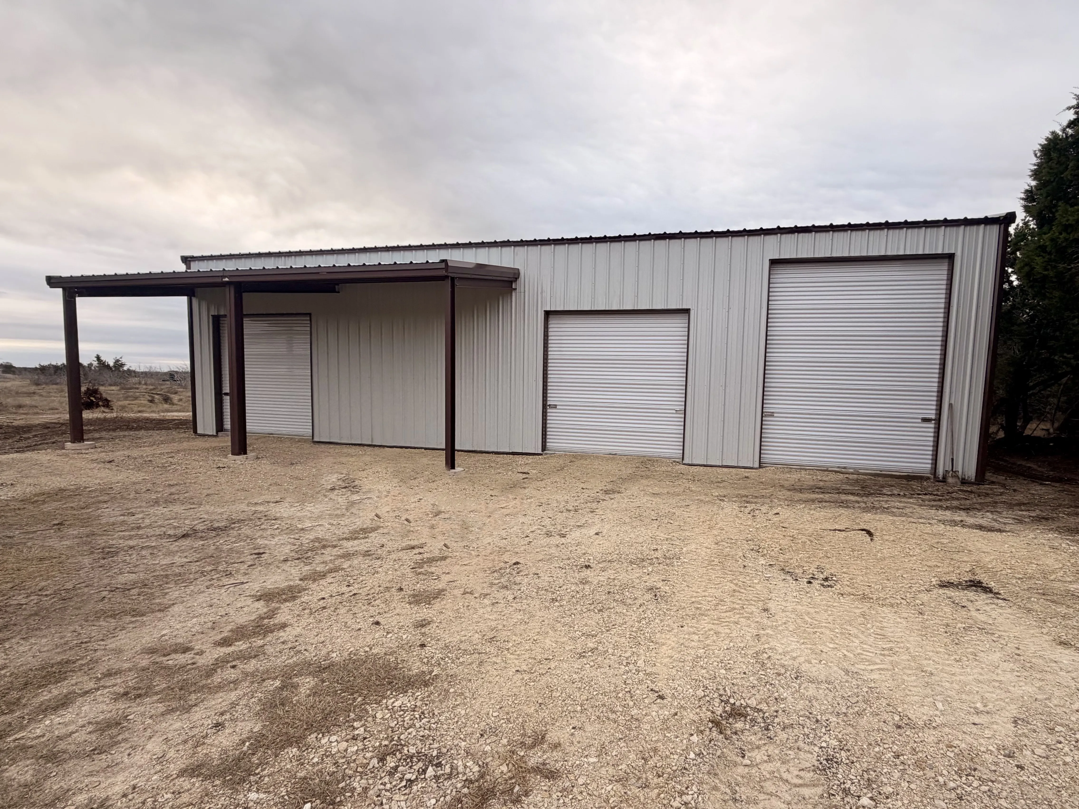 Fix and Finish Custom Metal Building Project Florence, Texas Perks Metal Works 