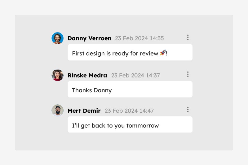 One space for designer and client in BrandDeck