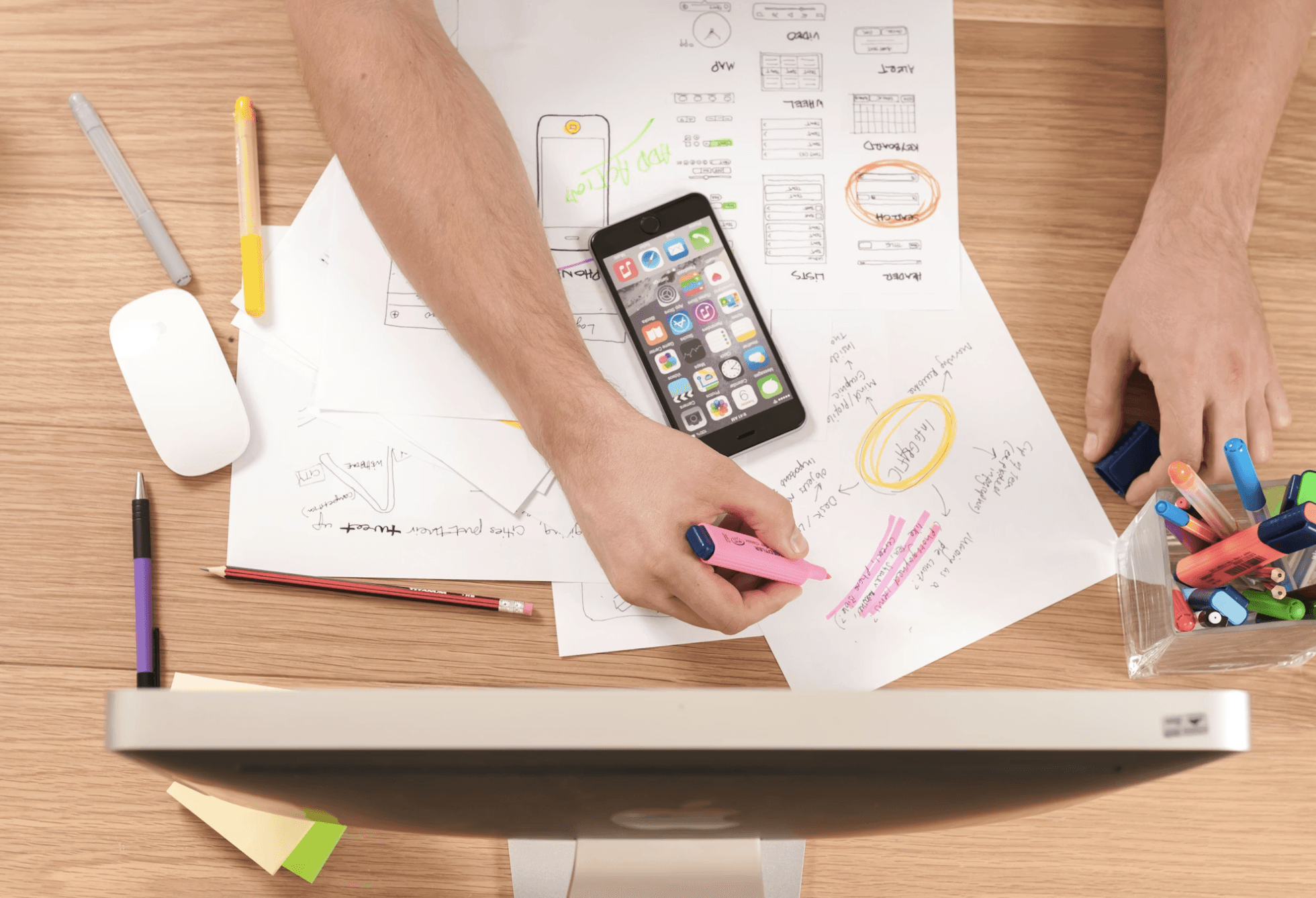 Illustration showing how to review SAT practice questions using mistake analysis and error types