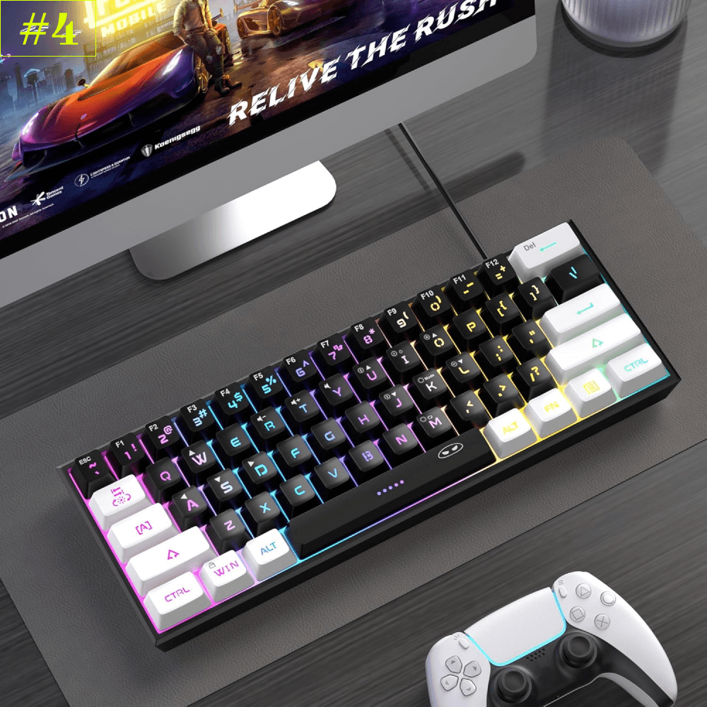 MageGee Mini 60% Gaming Keyboard