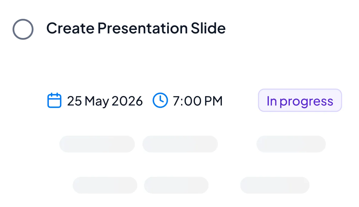 Task Creation & Assign Illustration