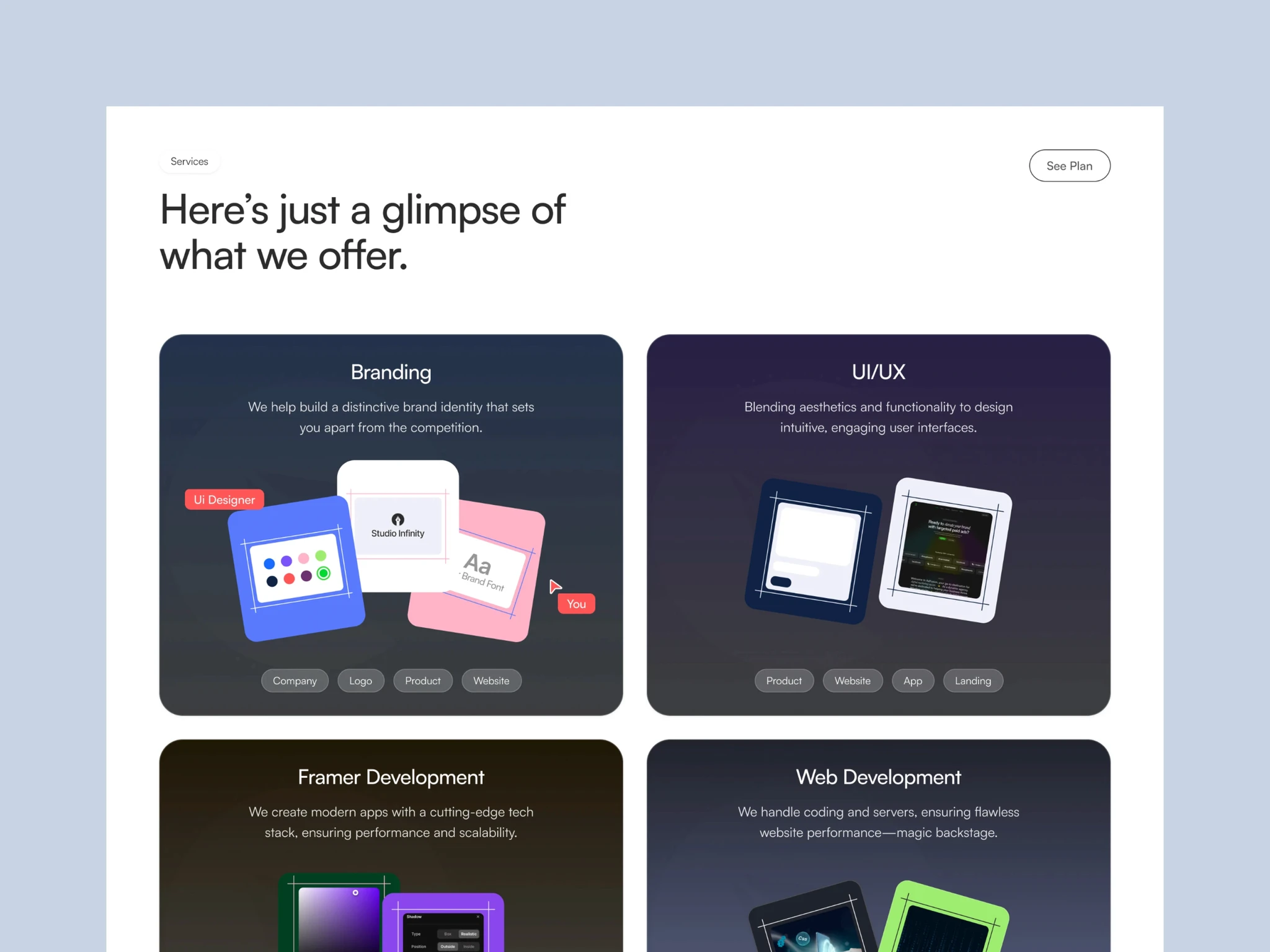 Design Agency Template - Framer