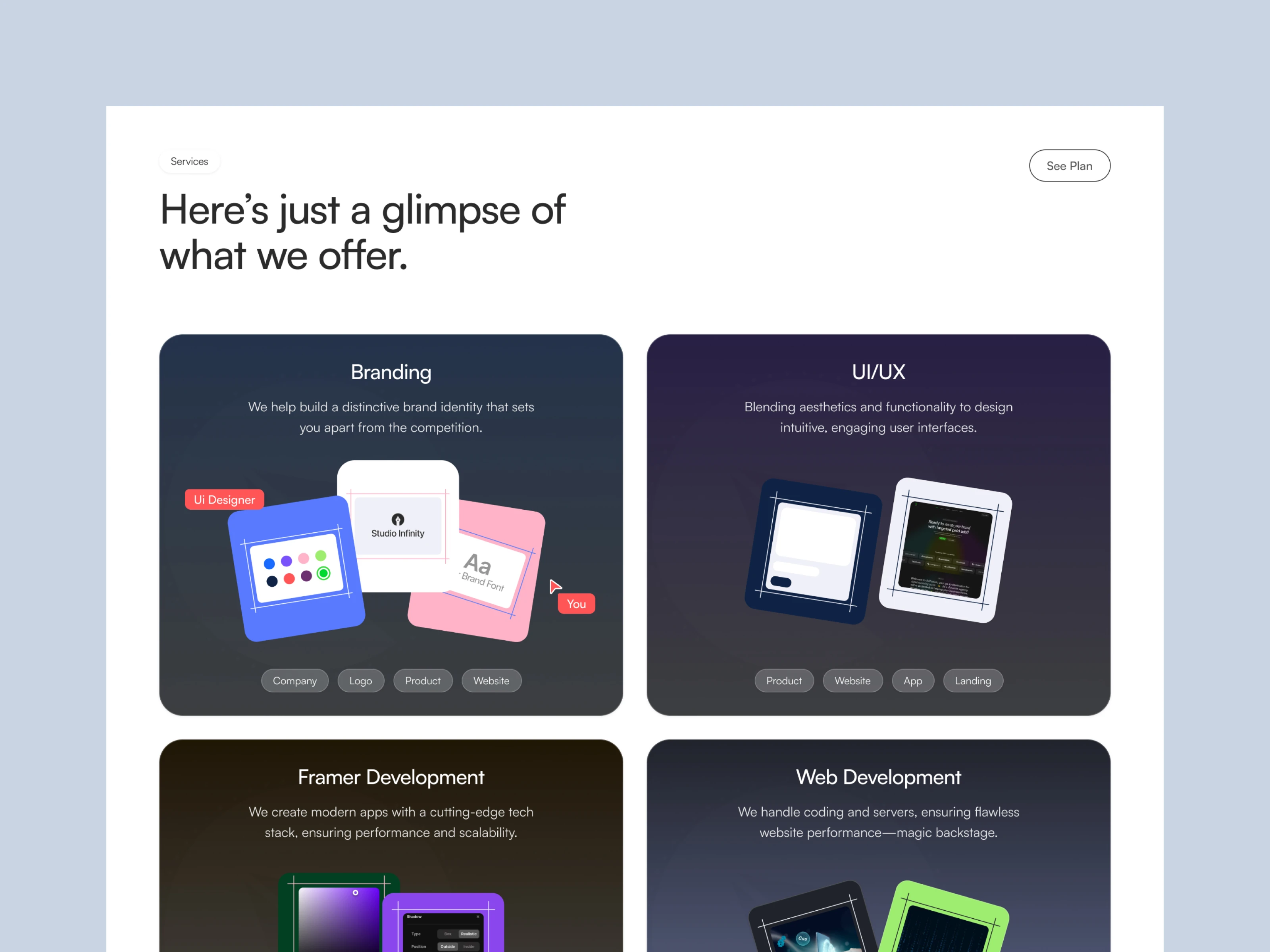 Design Agency Template - Framer
