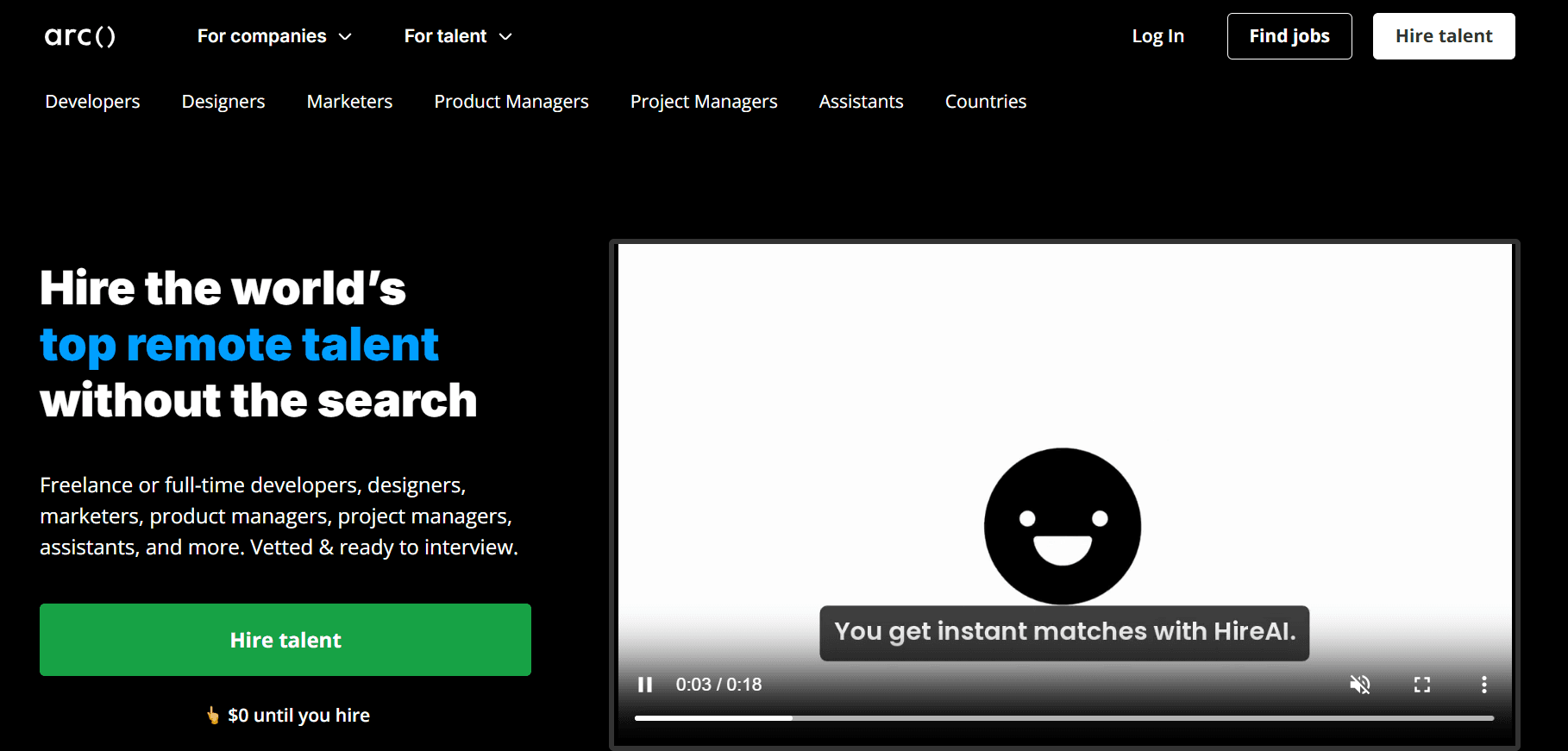 arc.dev - Hire Top PHP Developers 