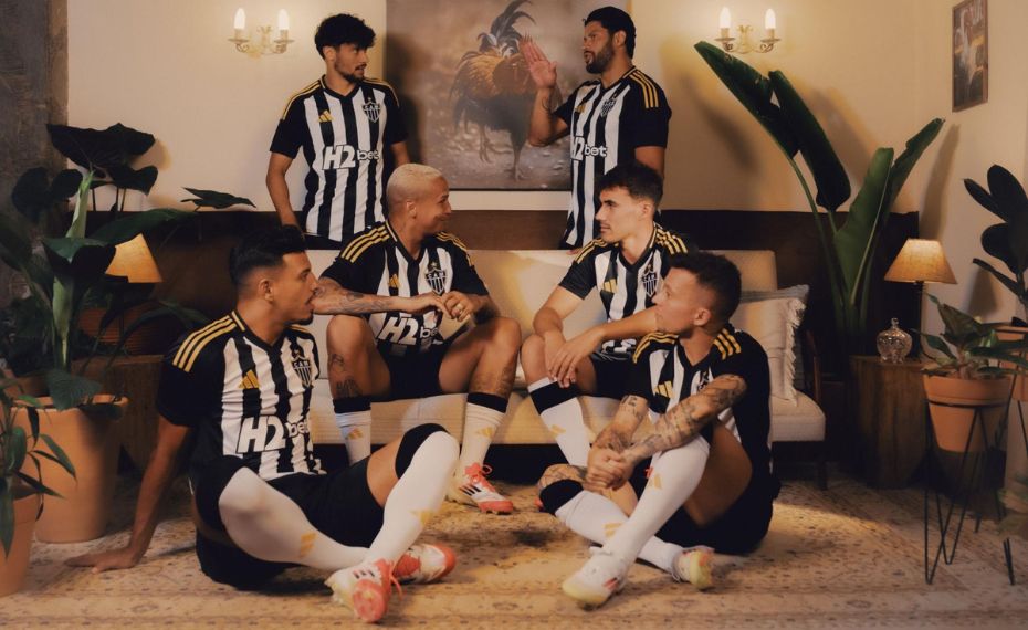 Adidas e Atlético Mineiro lançam novo uniforme para a temporada 