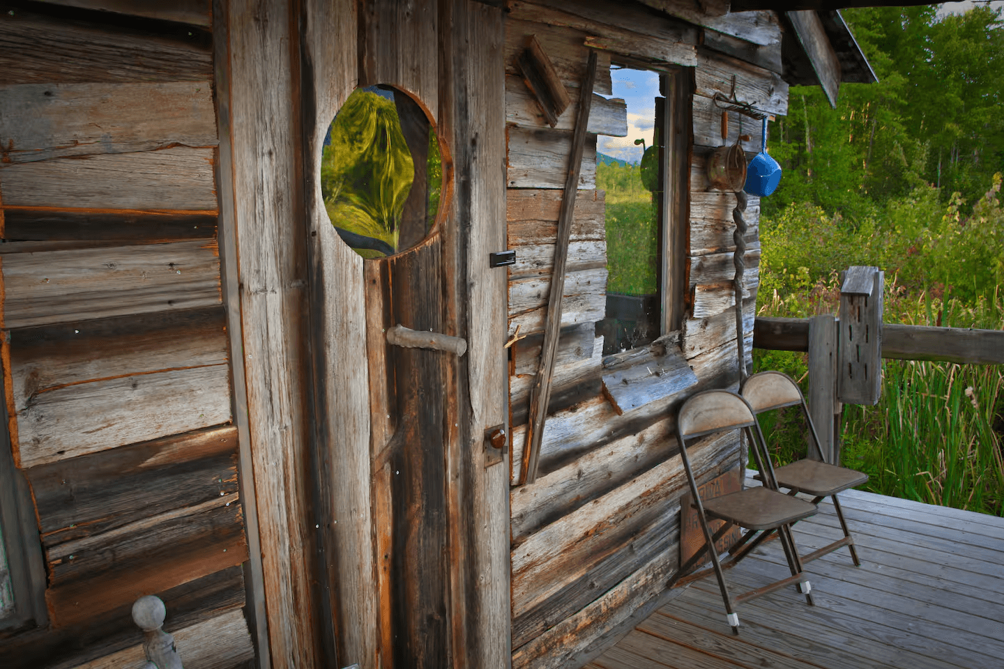 'The Birdhouse' AirBnB rental. Top camping rental in Cambirdge NY