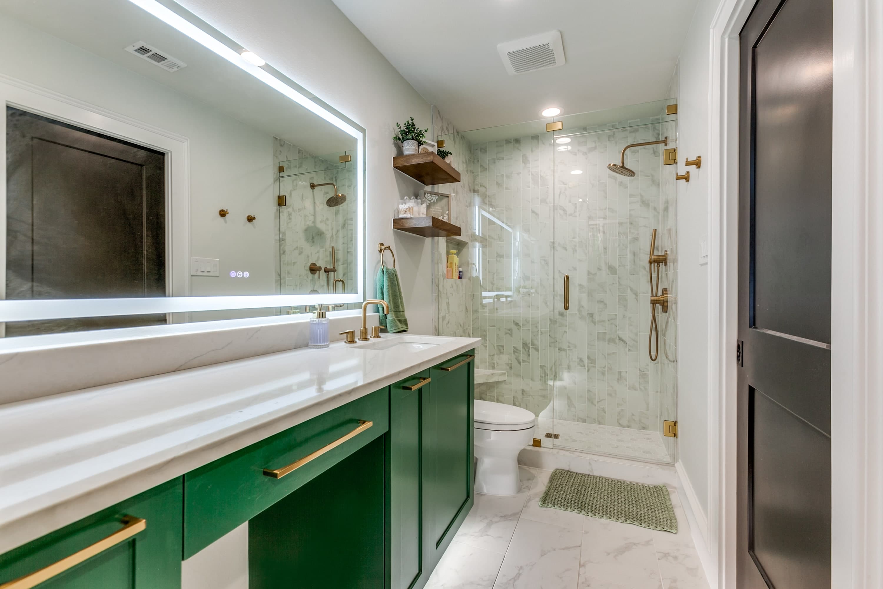 luxury bathroom remodel