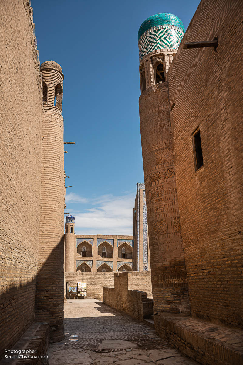Khiva, Uzbekistan by photographer Sergei Chyrkov. Хива, Узбекистан, фотограф: Сергей Чирков.