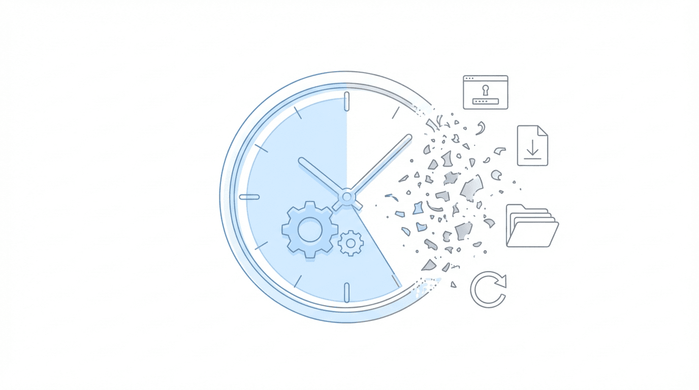 Paralegal manually logging into SSA portal to check case status updates