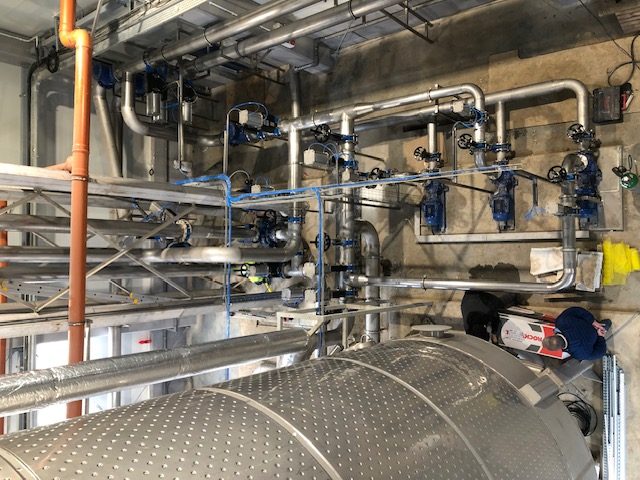 AEROTHERM reactor, valves and heat exchangers at Zduńska Wola, Poland
