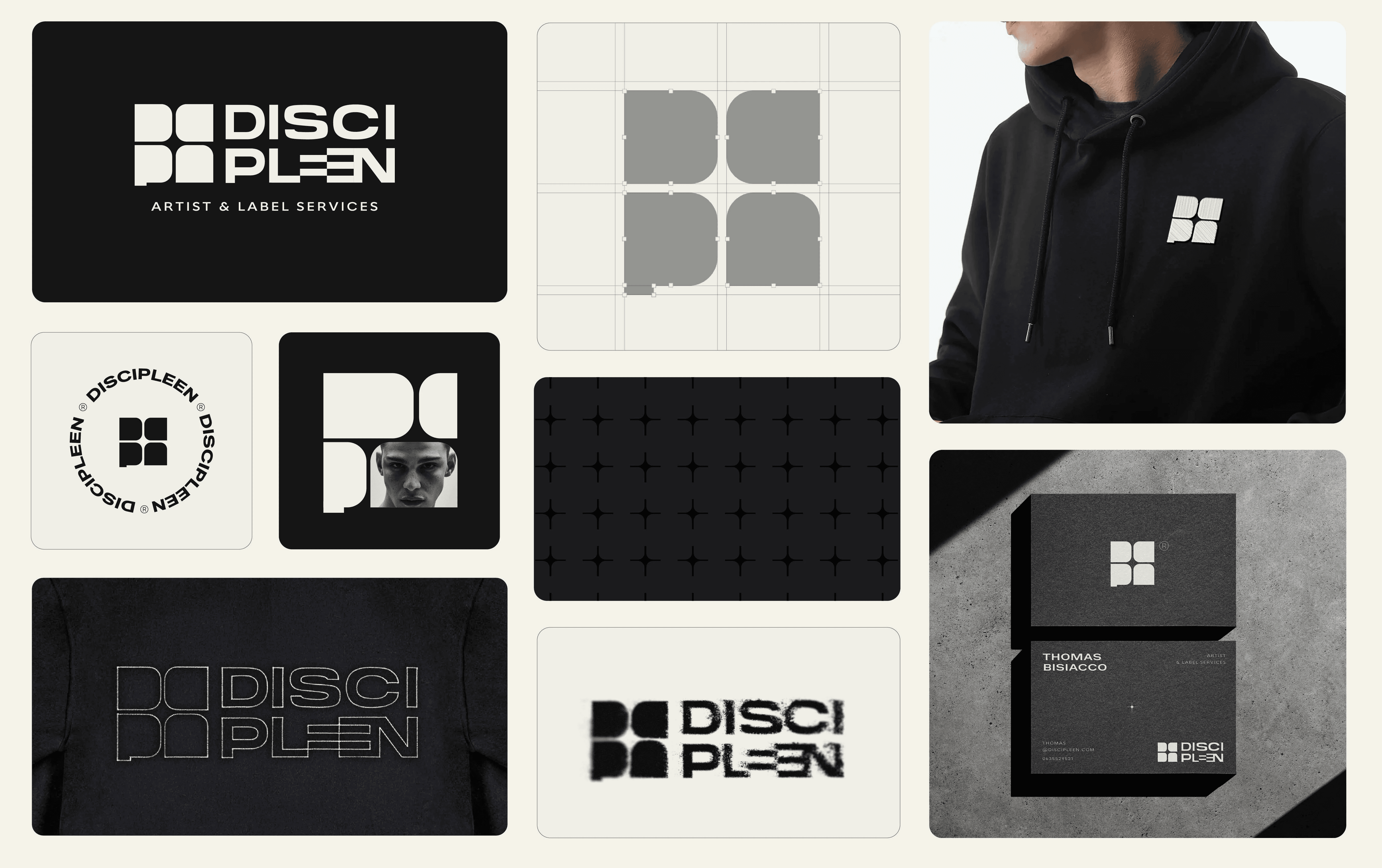 Identité visuelle pour société de production par Madora Studio