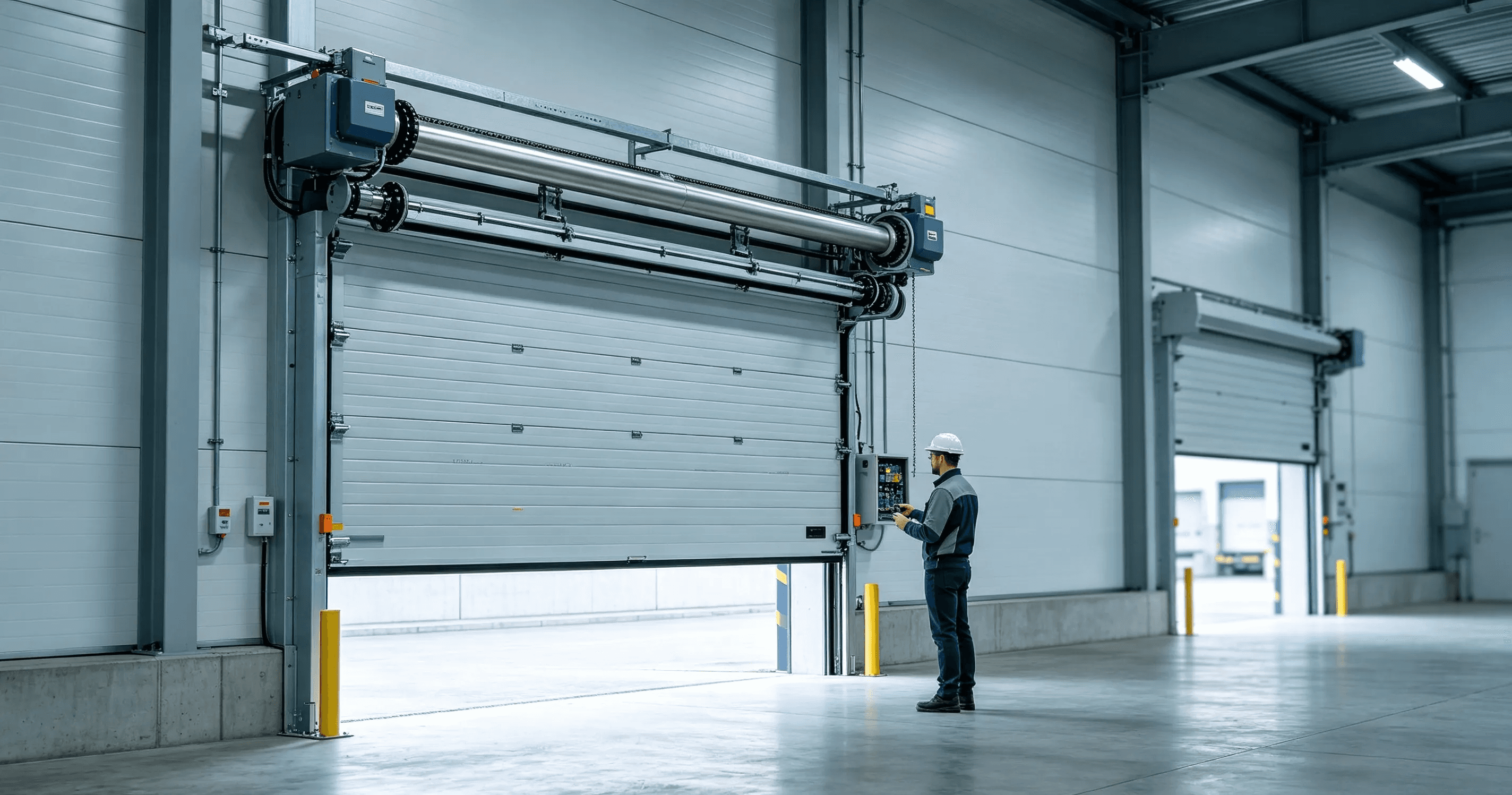 Factors considered when selecting an industrial door motor