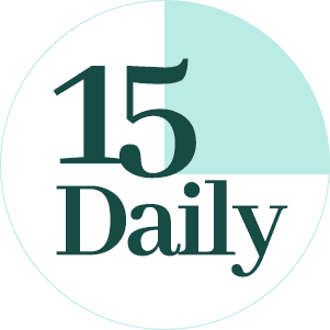 Daily fifteen のロゴ