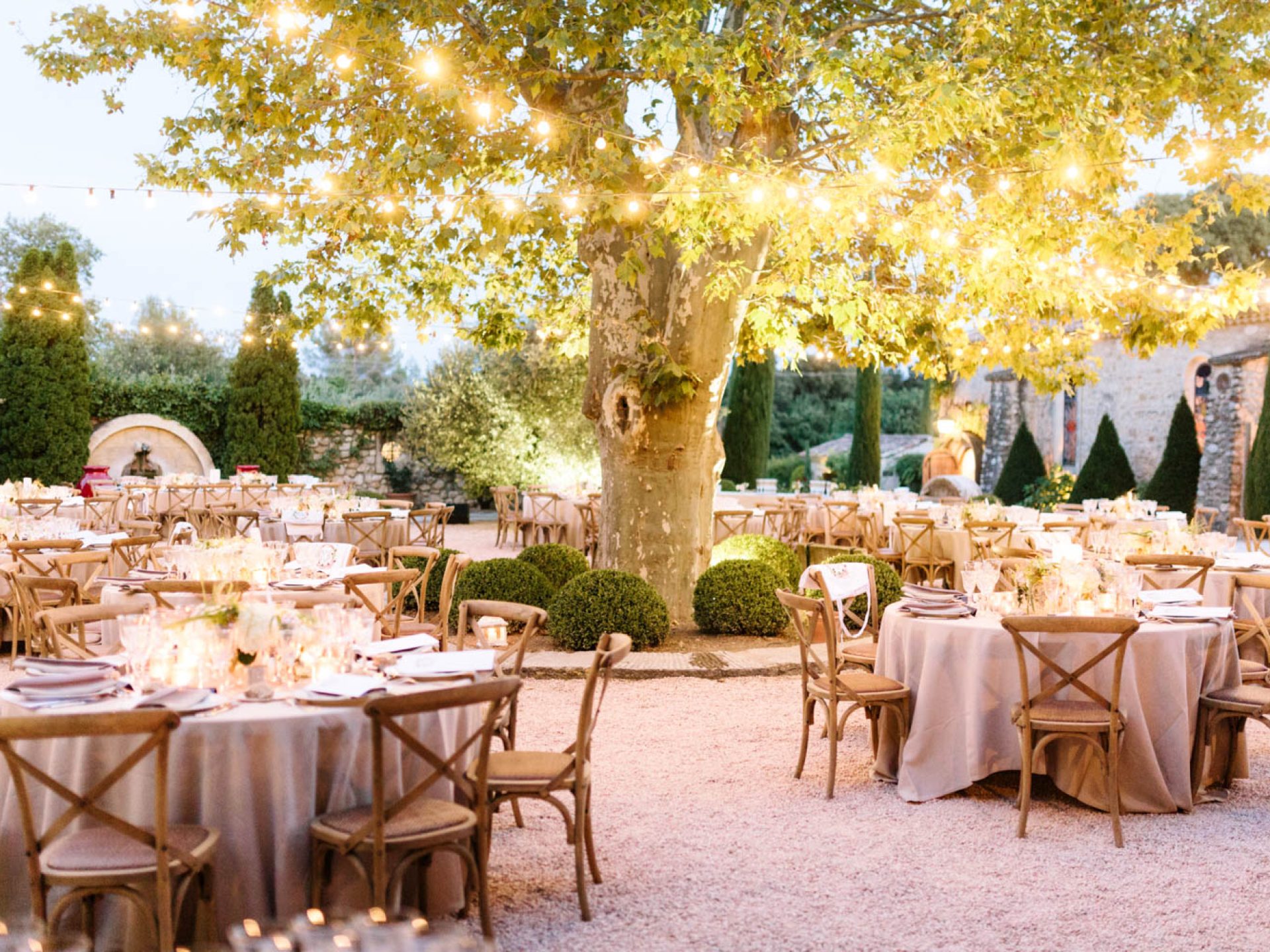 Luxury wedding venue in Provence