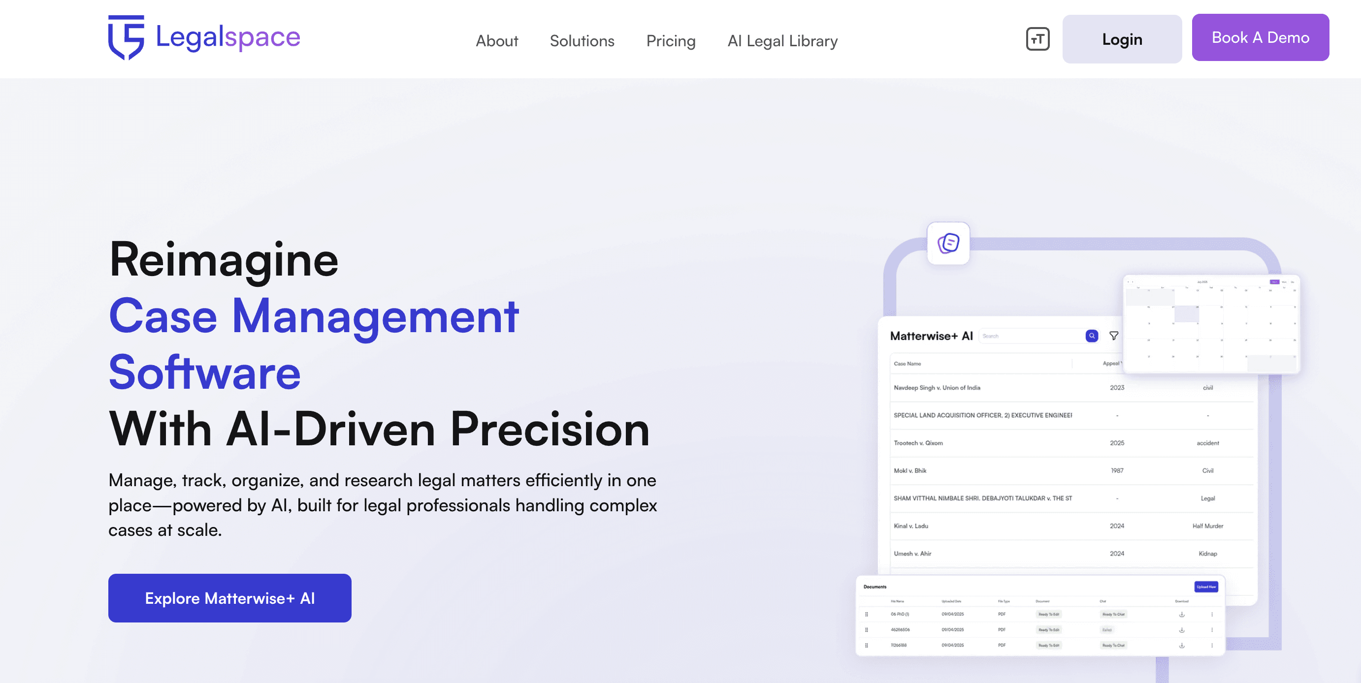 Matterwise interface