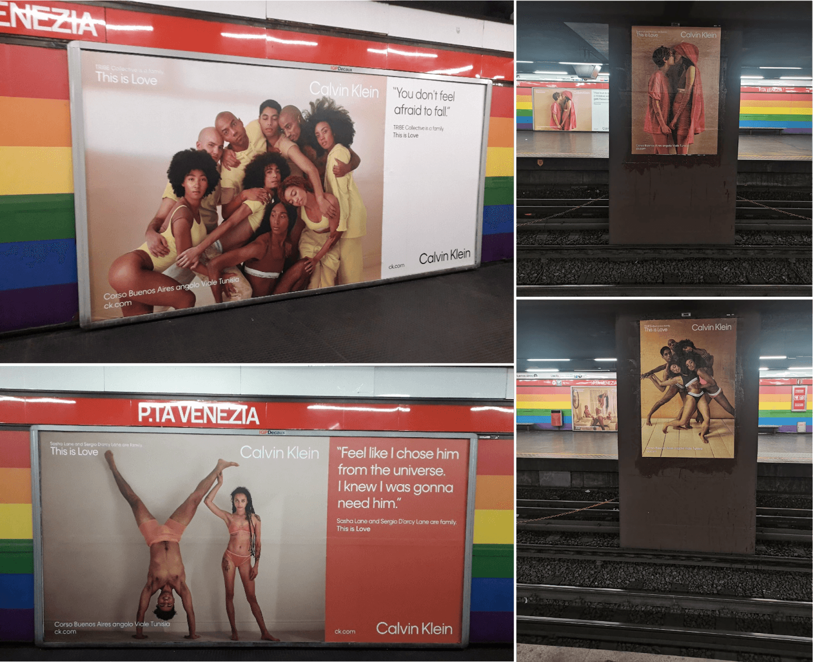 Calvin Klein’s This is Love Campaign spanned multiple countries and cities, and included a range of formats from Wildpostings and high impact Wallscapes to Station Dominations and Tram Wraps.&nbsp;