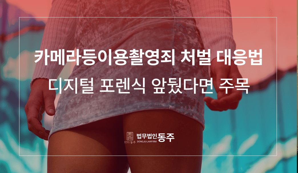 카메라등이용촬영죄 처벌 대응