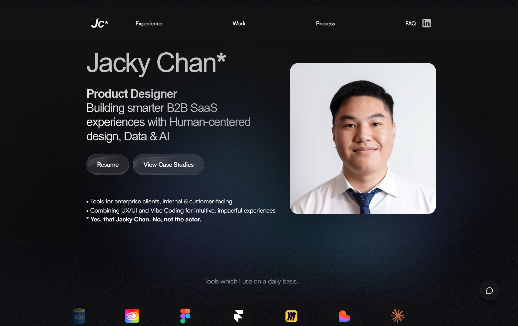 Jacky Chan Portfolio