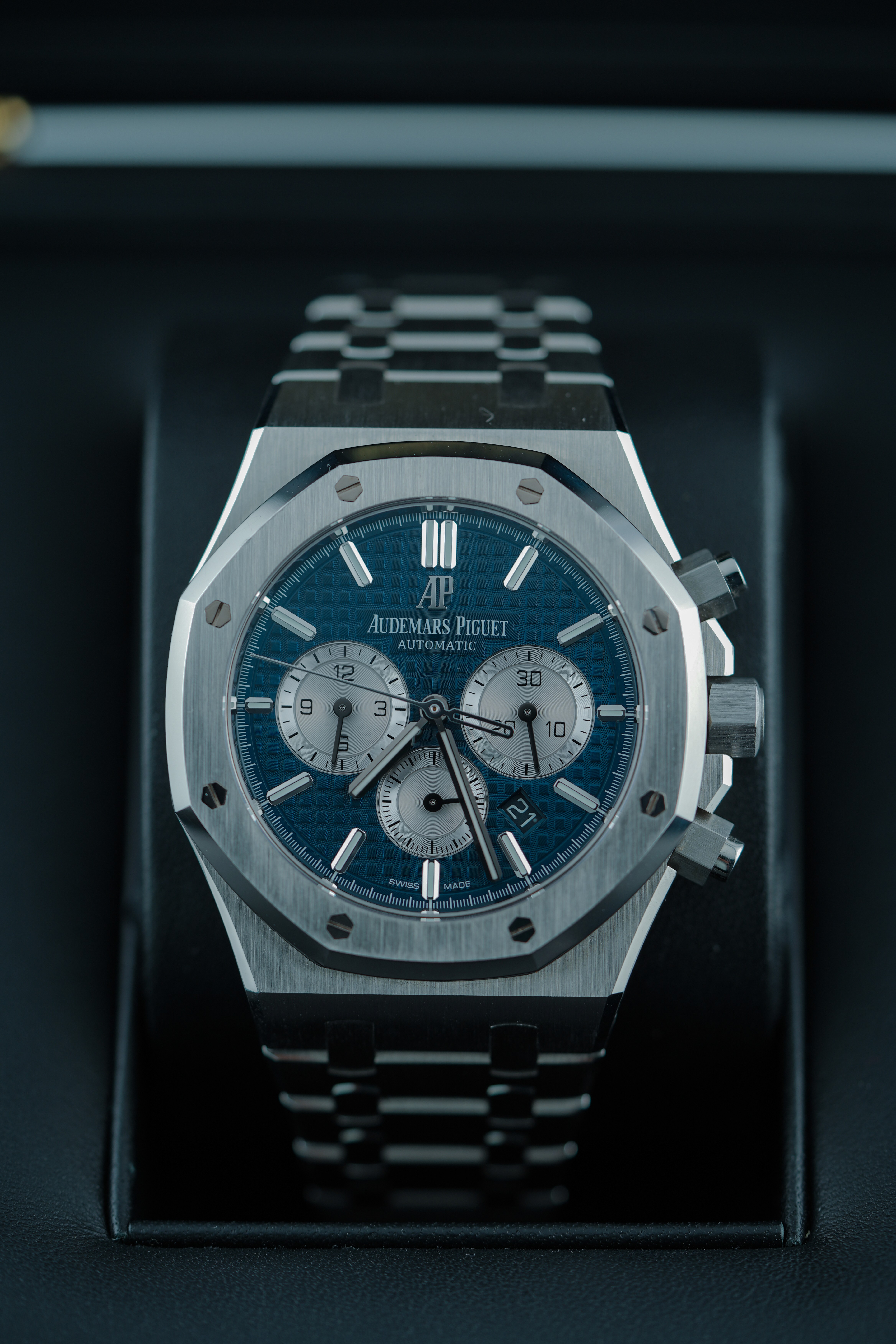 Buy Audemars Piguet Royal Oak Chronograph Blue