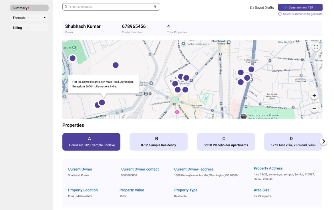 Phone showing Bloomy UI