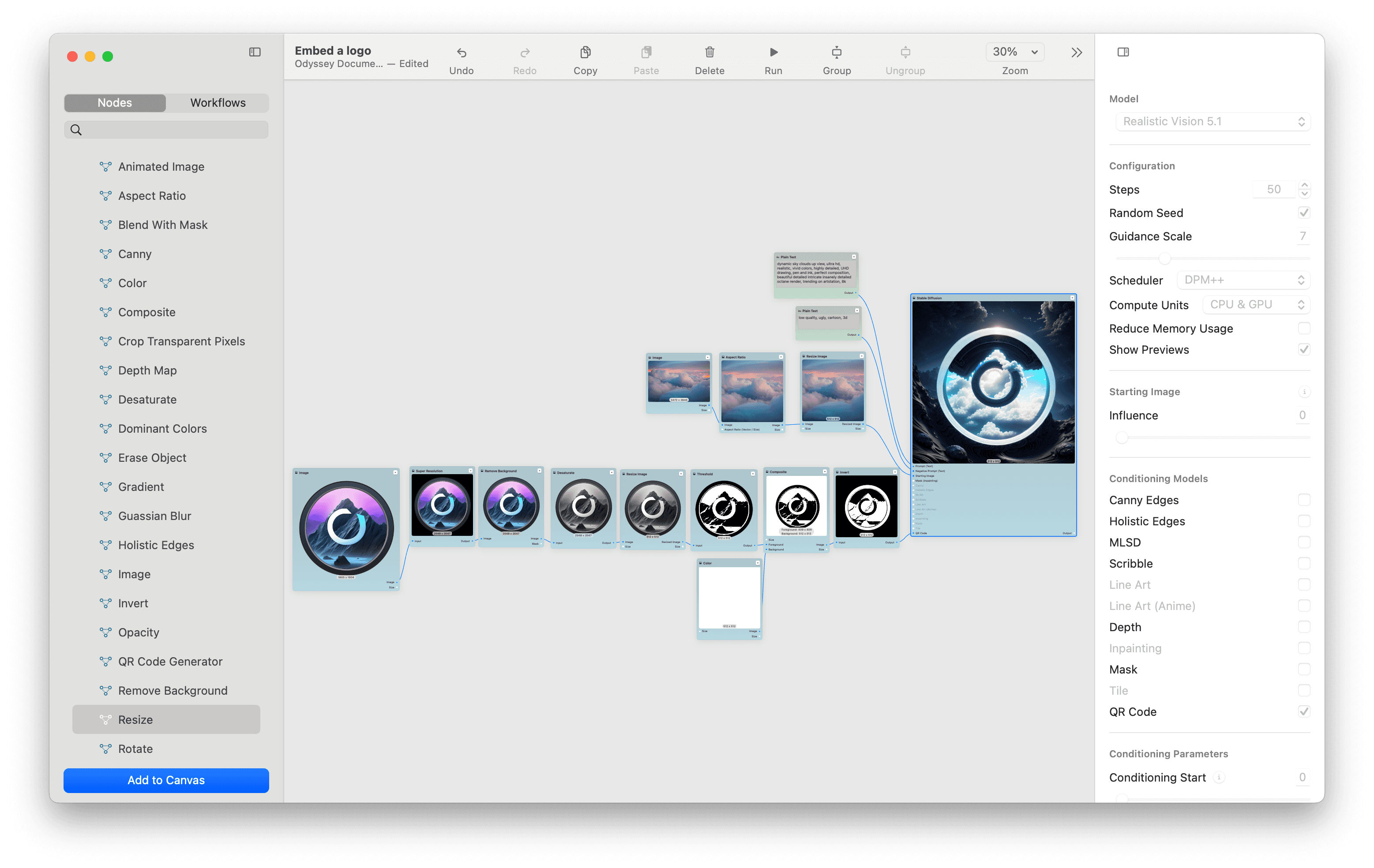 Connecting image to image with Stable Diffusion