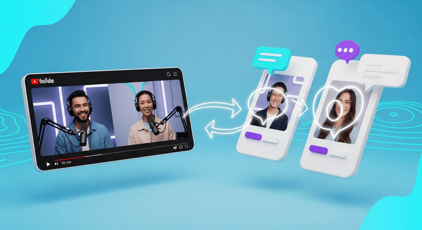 Repurposing video content for mobile platforms. - Best AI Video Tools Like Vizard for Webinar Clips