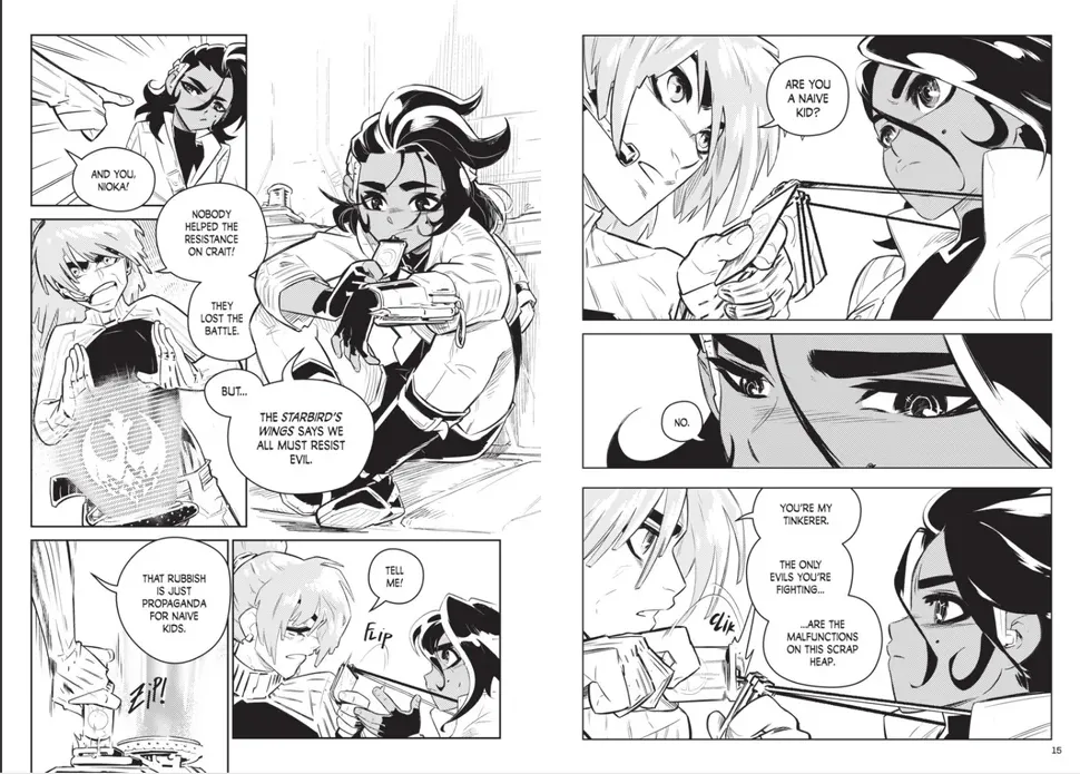 Preview page for Star Wars: Path of the Lightsaber