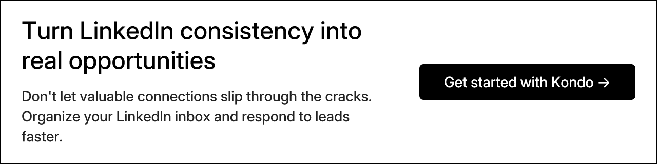 Turn LinkedIn consistency into real opportunities