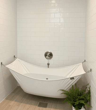 Middle aged woman smiling