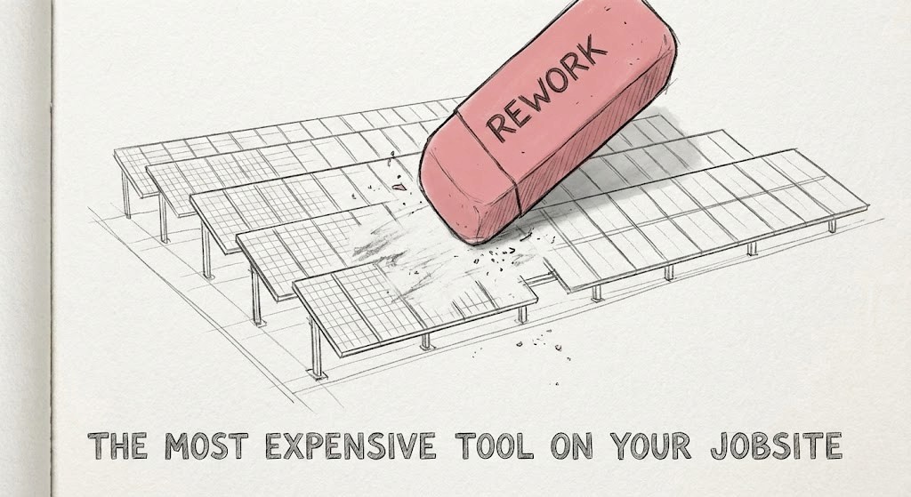 The Most Expensive Three Words in Solar: "Do It Over."