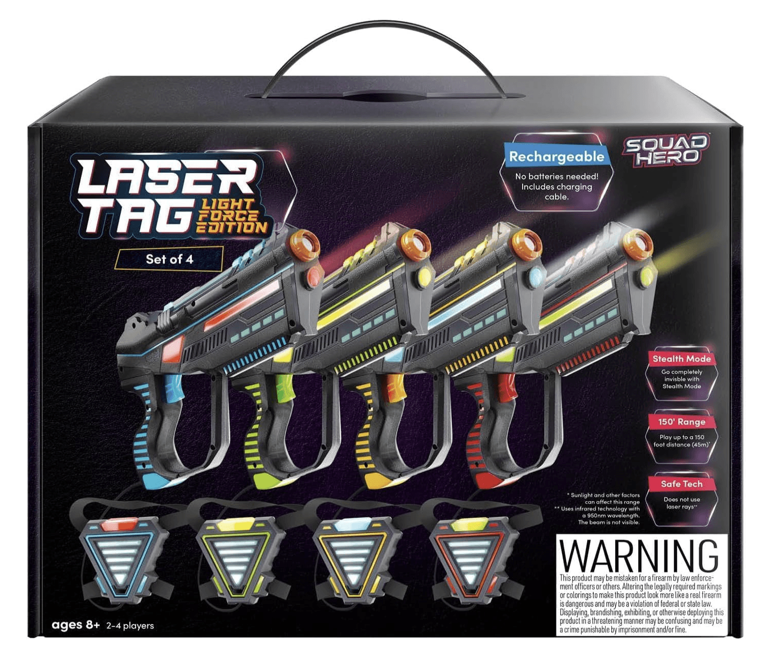 Rechargeable Laser Tag Set for Kids