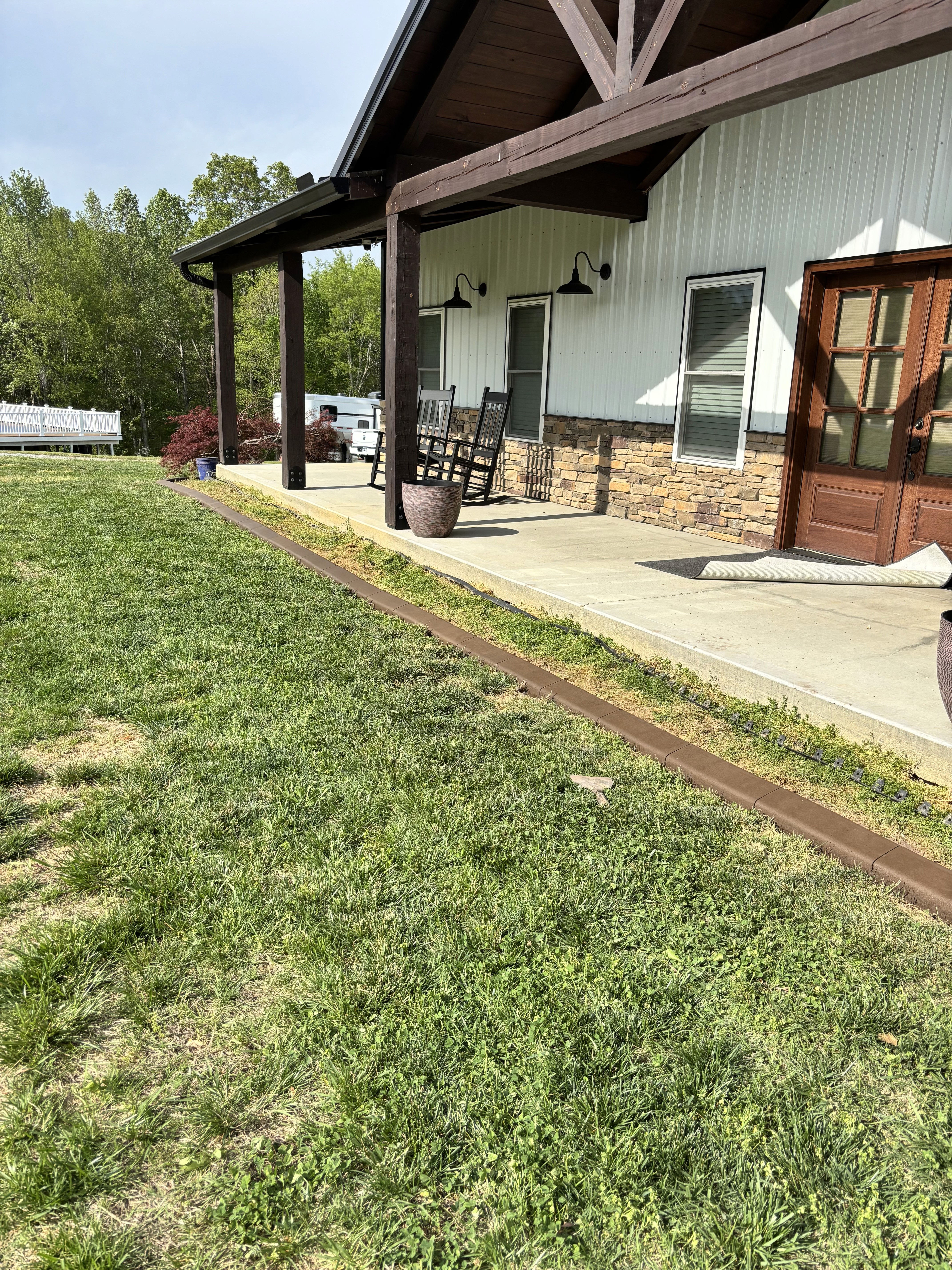 Planting works